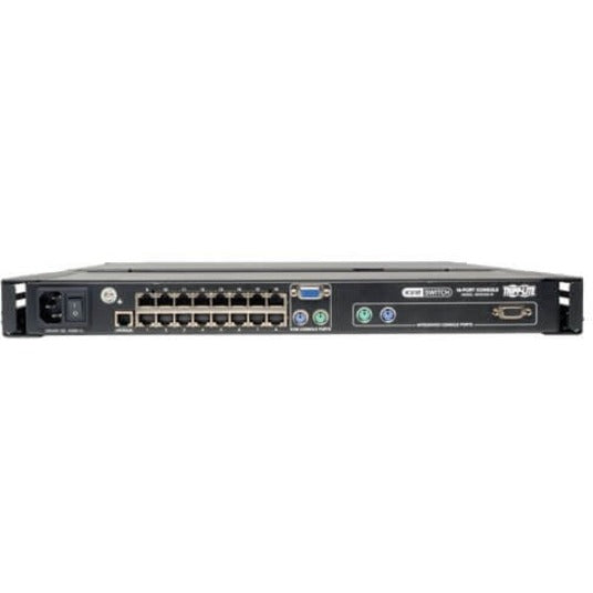 Tripp Lite by Eaton NetCommander 16-Port Cat5 1U Rack-Mount Console KVM Switch with 19-in. LCD B070-016-19