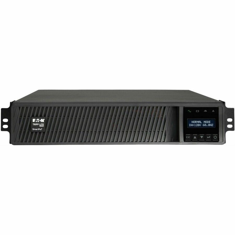Eaton Tripp Lite Series SmartPro 1950VA 1950W 120V Line-Interactive Sine Wave UPS - 7 Outlets, Extended Run, Network Card Included, LCD, USB, DB9, 2U Rack/Tower - Battery Backup SMART2200RM2UN
