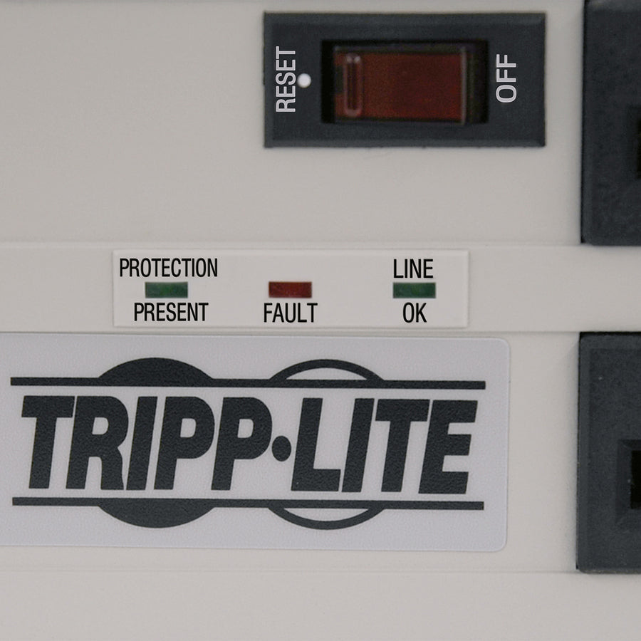 Tripp Lite by Eaton Isobar 8-Outlet Surge Protector, 25 ft. Cord with Right-Angle Plug, 3840 Joules, Diagnostic LEDs, Metal Housing ISOBAR825ULTRA