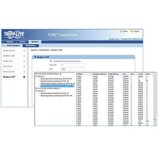 Tripp Lite by Eaton SNMP/Web/Modbus Management Accessory Card for Compatible UPS Systems TLNETCARD