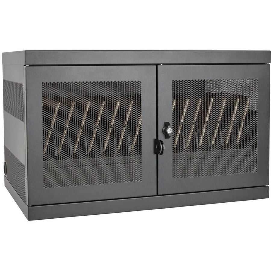 Tripp Lite by Eaton 16-Device USB Charging Station Cabinet with Sync for iPad and Android Tablets, Wall-Mount and Cart Options, Black CSC16USB