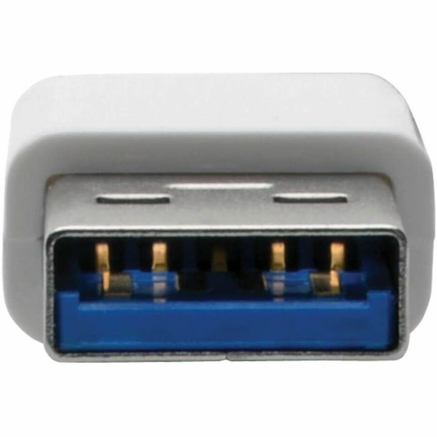 Tripp Lite by Eaton USB 3.0 SuperSpeed to Gigabit Ethernet NIC Network Adapter RJ45 10/100/1000 White U336-000-GBW
