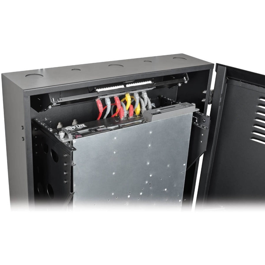 Tripp Lite by Eaton SmartRack 2U Low-Profile Vertical-Mount Server-Depth Wall-Mount Rack Enclosure Cabinet SRWF2U36