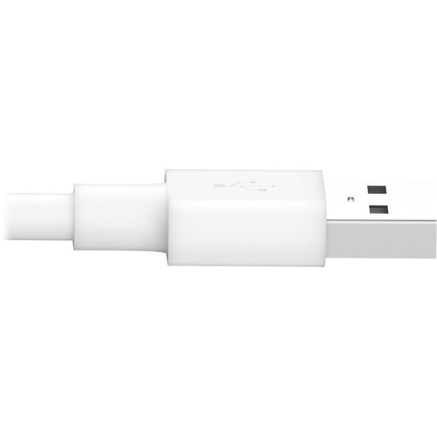 Eaton Tripp Lite Series USB-A to Lightning Sync/Charge Cable (M/M) - MFi Certified, White, 10 ft. (3 m) M100-010-WH