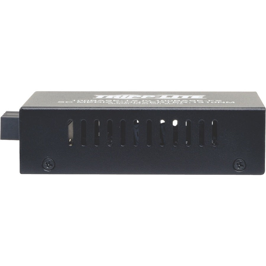 Tripp Lite by Eaton 10/100 SC Singlemode Fiber to Ethernet Media Converter, 15km, 1310nm N784-001-SC-15