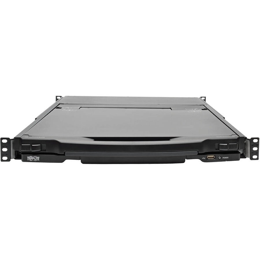 Tripp Lite by Eaton NetDirector 8-Port 1U Rack-Mount Console HDMI KVM Switch with 17 in. LCD and IP Remote Access, Dual Rail B030-008-17-IP