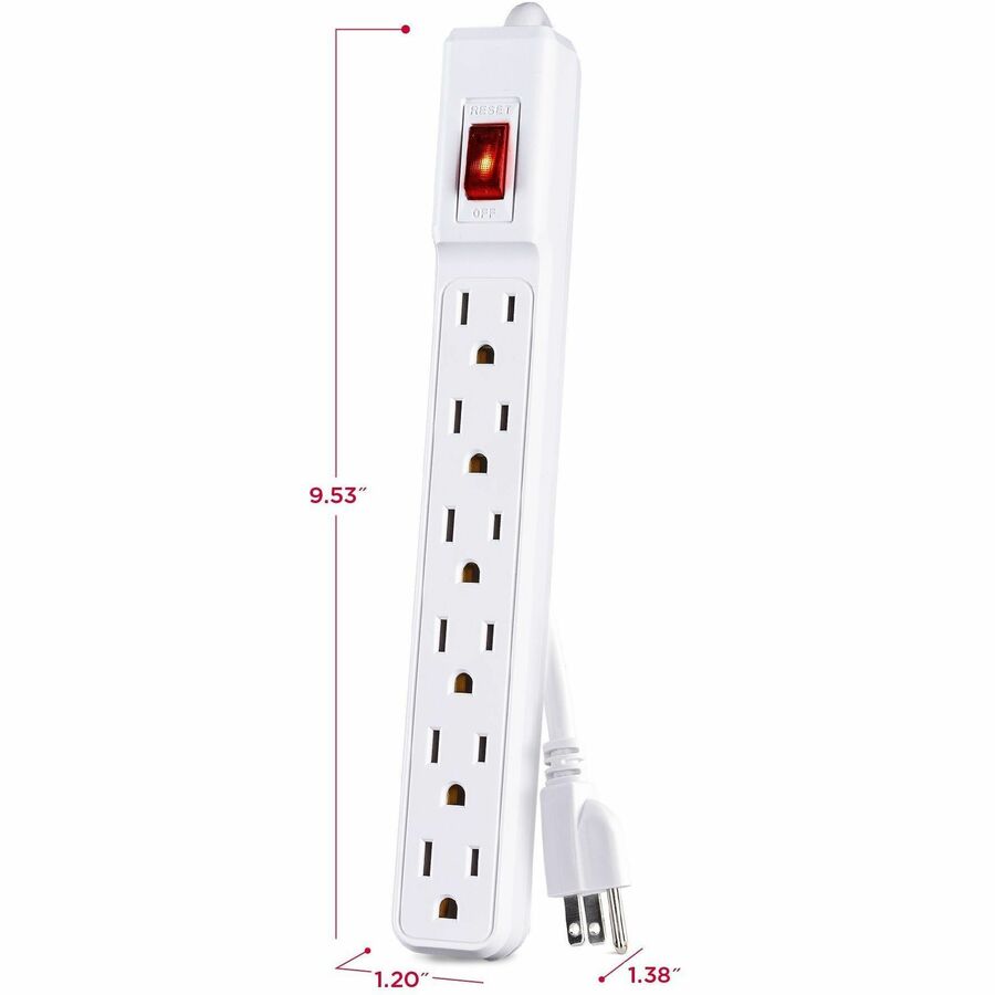 CyberPower GS60304 Power Strips 6 Outlet Power Strip GS60304