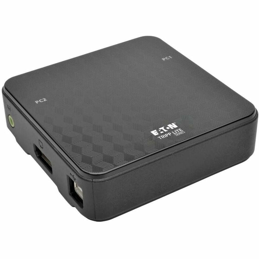 Tripp Lite by Eaton 2-Port DisplayPort KVM Switch 4K 60 Hz with Audio, Cables and USB Peripheral Sharing B004-DP2UA2-K