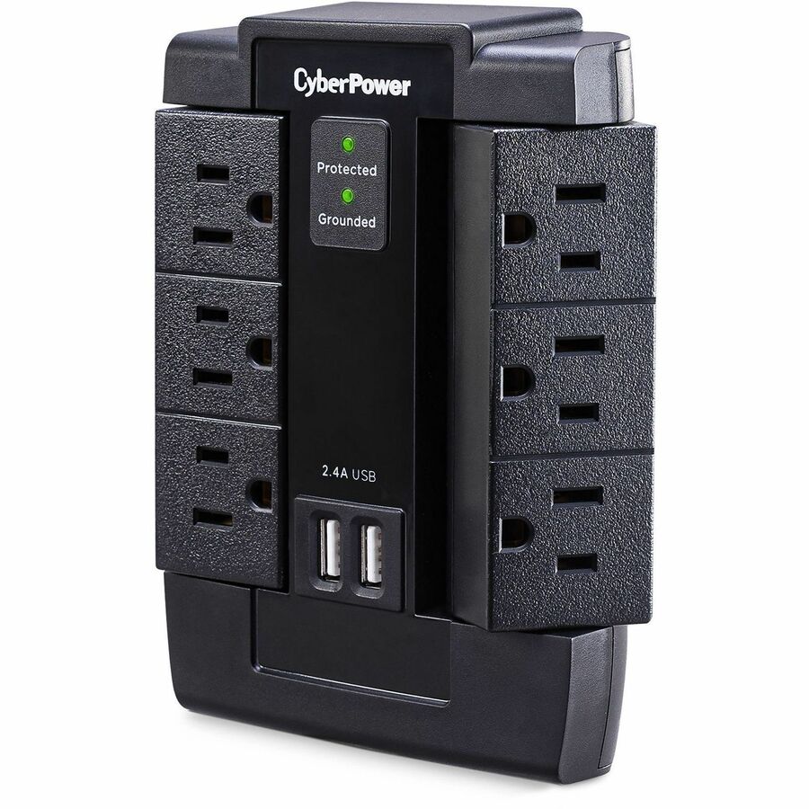 CyberPower CSP600WSU Professional 6 - Outlet Surge with 1200 J CSP600WSU