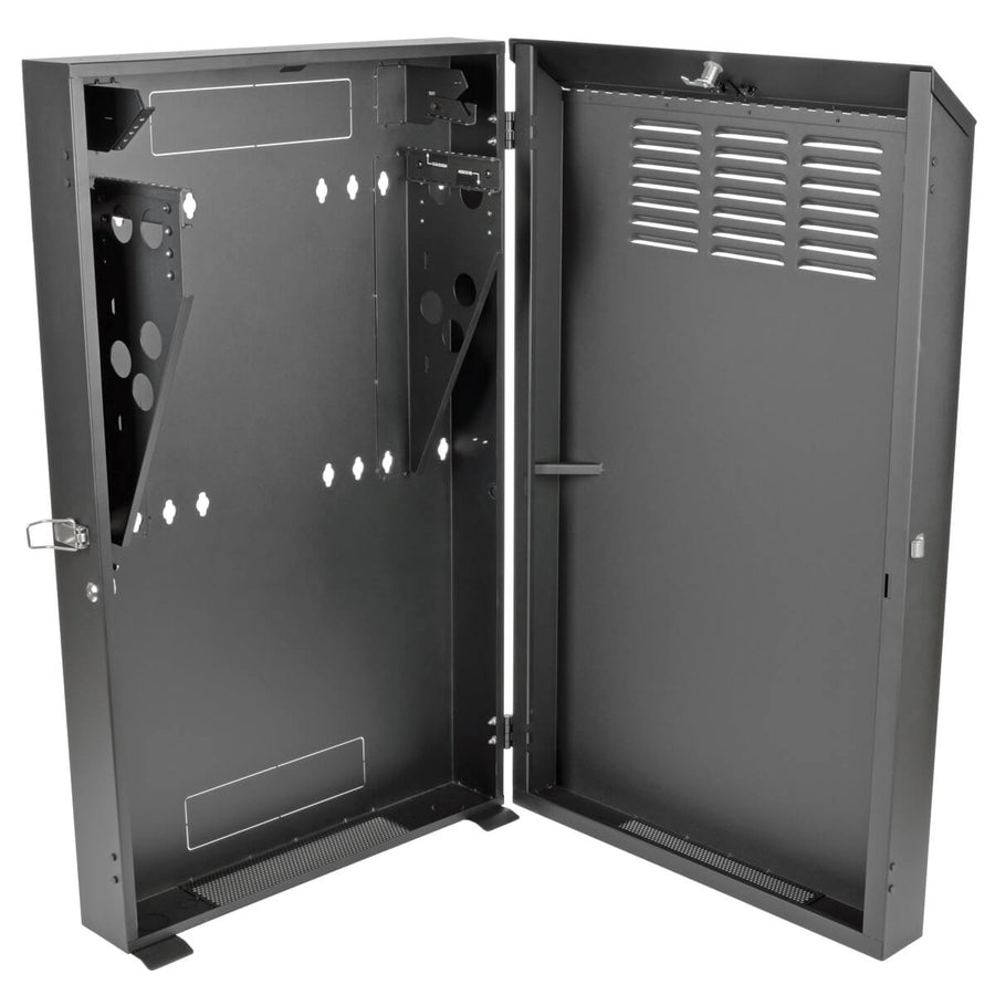 Tripp Lite by Eaton SmartRack 4U Low-Profile Vertical-Mount Server-Depth Wall-Mount Rack Enclosure Cabinet SRWF4U36