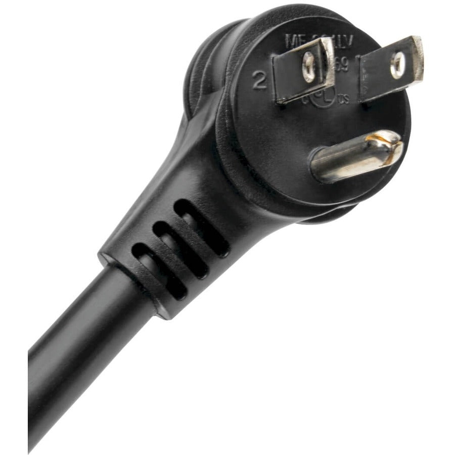 Tripp Lite by Eaton 4-Outlet Power Strip, Right-Angle NEMA 5-15R - 15A, 120V, 6 ft. (1.83 m) Cord, Right-Angle 5-15P Plug, 24 in. PS2404RA06B