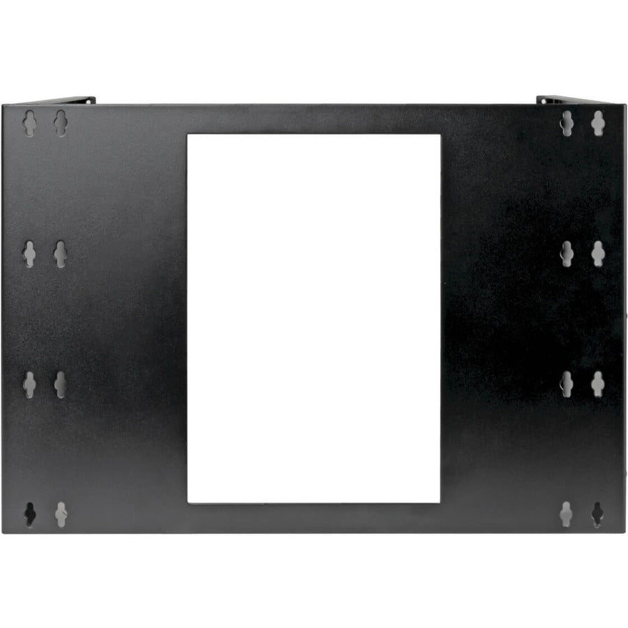 Tripp Lite by Eaton 8U Wall-Mount Bracket for Small Switches and Patch Panels, Hinged SRWO8UBRKT