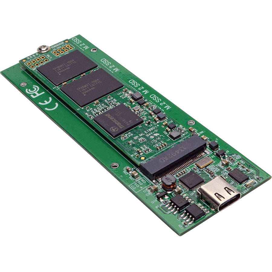 Tripp Lite by Eaton USB 3.1 Gen 2 (10 Gbps) USB-C to M.2 NGFF SATA SSD (B-Key) Enclosure Adapter with UASP Support, Thunderbolt™ 3 Compatible U457-1M2-SATAG2