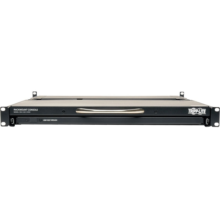 Tripp Lite by Eaton 1U Rack-Mount Console with 19 in. LCD, 1920 x 1080 (1080p), DVI or VGA Video, TAA B021-000-19-HD2