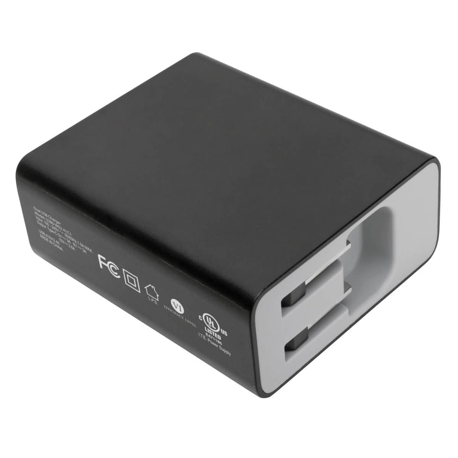 Tripp Lite by Eaton Dual-Port USB Wall Charger with PD Charging - USB-C (39W) & USB-A (5V 2.4A/12W) U280-W02-A1C1