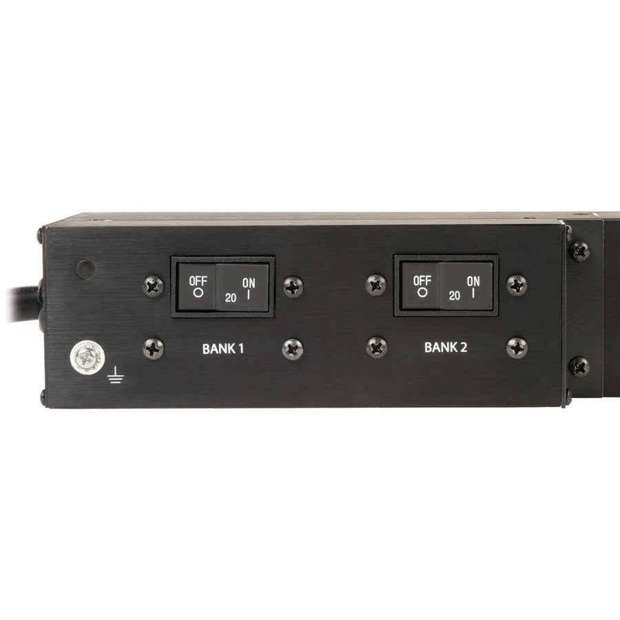 Tripp Lite by Eaton 5.5kW Single-Phase Switched PDU, Outlet Monitoring, 208/230V Outlets (20 C13 & 4 C19), 0U, LX Interface, TAA PDUMVR30HVNETLX