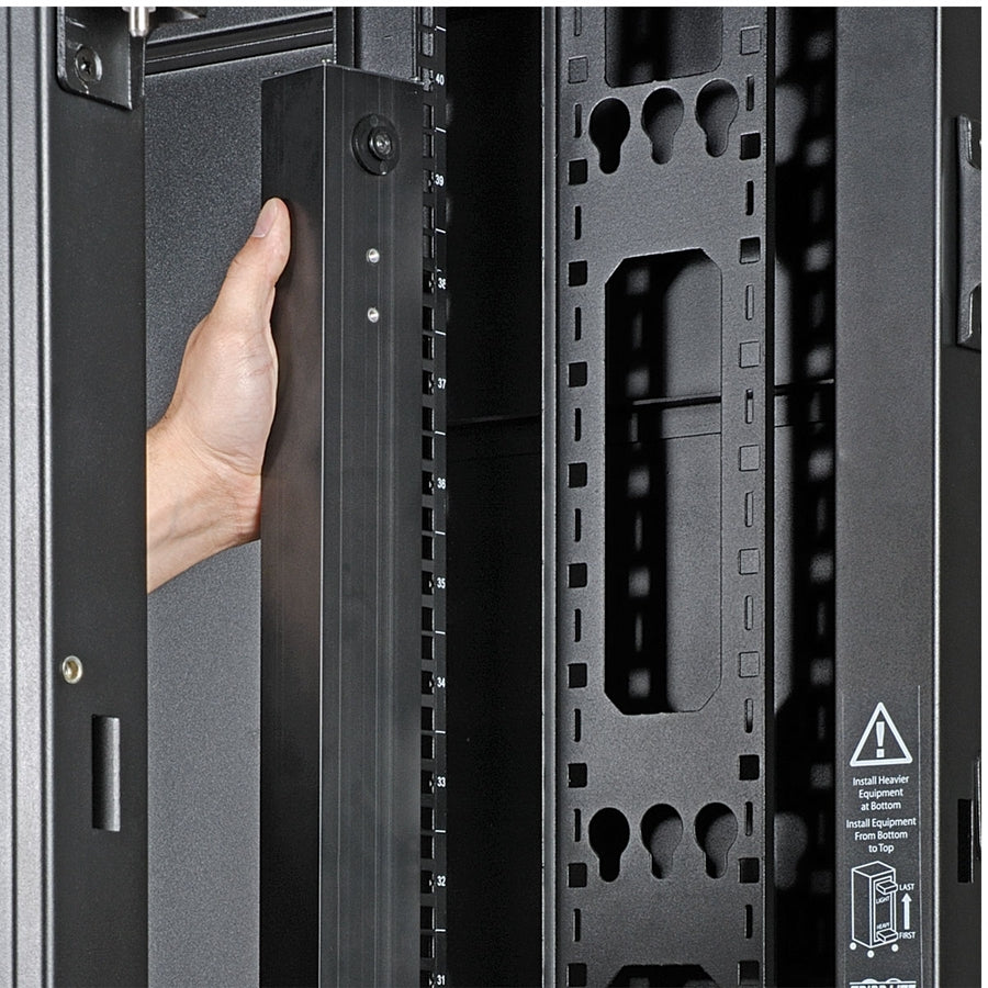 Tripp Lite by Eaton 5.5kW Single-Phase Switched PDU, Outlet Monitoring, 208/230V Outlets (20 C13 & 4 C19), 0U, LX Interface, TAA PDUMVR30HVNETLX