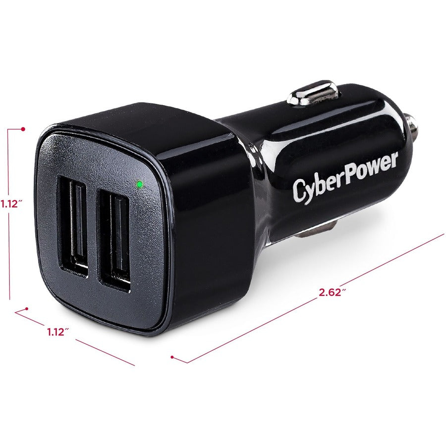 CyberPower TR22U3A USB Charger with 2 Type A Ports TR22U3A