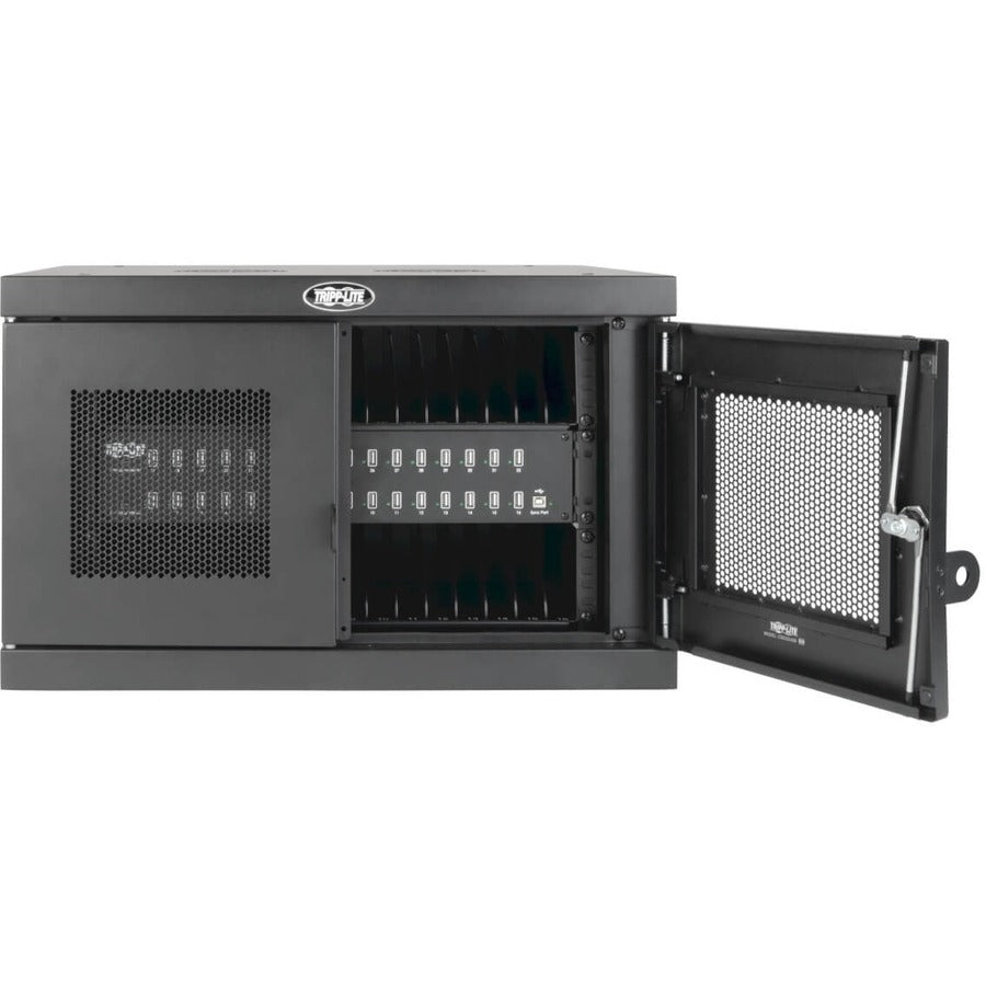 Tripp Lite by Eaton Locking Cell Phone Charging Station for 32 Devices - USB, with Sync for Smartphones CSD32USB