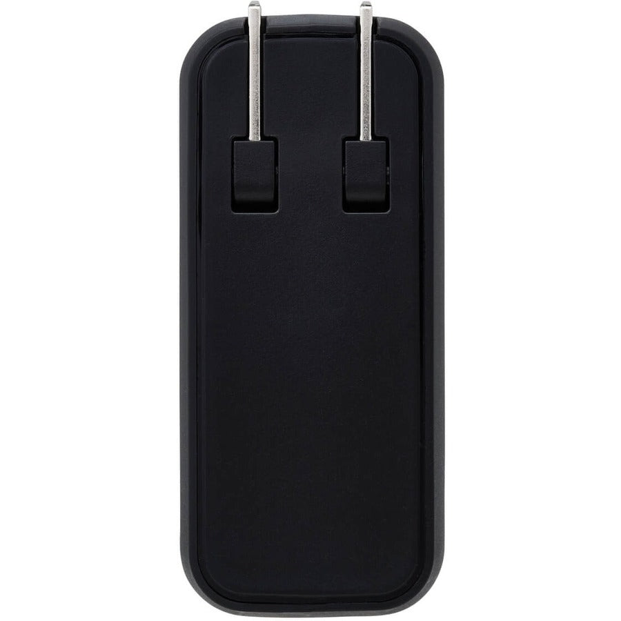 Tripp Lite by Eaton Portable 5000mAh 2-Port Mobile Power Bank and USB Battery Wall Charger Combo - Direct Plug, Black UPBW-05K0-1A1C
