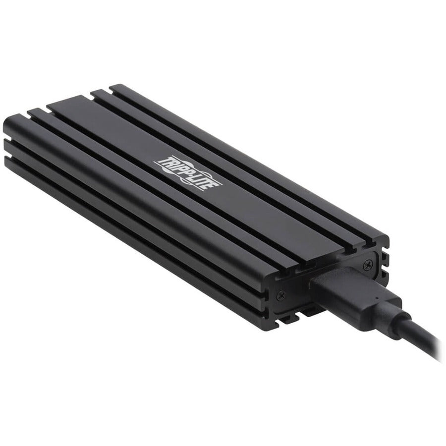Tripp Lite by Eaton USB-C to M.2 NVMe SSD (M-Key) Enclosure Adapter - USB 3.1 Gen 2 (10 Gbps), Thunderbolt 3, UASP U457-1M2-NVMEG2