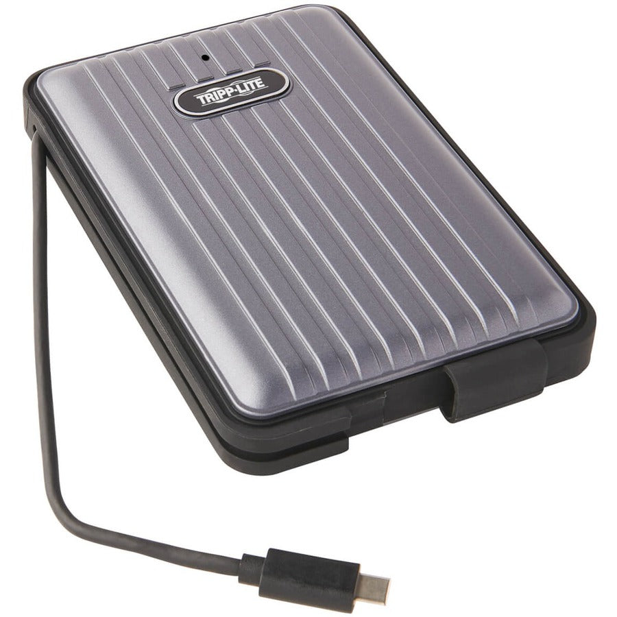 Tripp Lite by Eaton USB-C to SATA SSD/HDD Enclosure Adapter - USB 3.1 Gen 1 (5 Gbps), Thunderbolt 3, IP66 Rated, UASP U457-025-G1-WPG