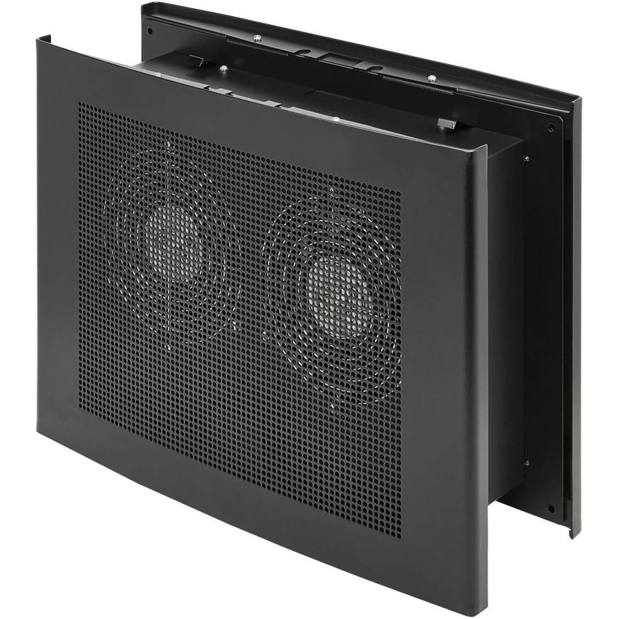 Tripp Lite by Eaton Exhaust Fan for Rack Enclosure Wiring Closet 475 CFM, NEMA 5-15P Input, Black SRCLOSETFAN