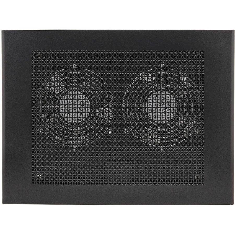 Tripp Lite by Eaton Exhaust Fan for Rack Enclosure Wiring Closet 475 CFM, NEMA 5-15P Input, Black SRCLOSETFAN