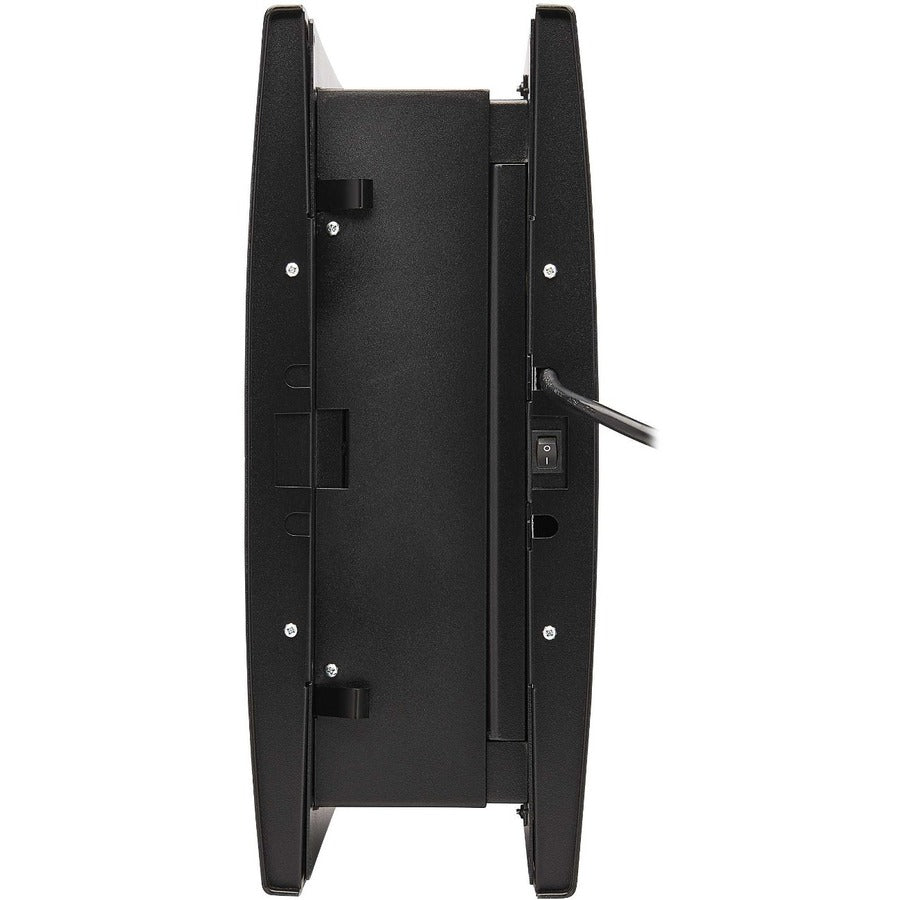 Tripp Lite by Eaton Exhaust Fan for Rack Enclosure Wiring Closet 475 CFM, NEMA 5-15P Input, Black SRCLOSETFAN