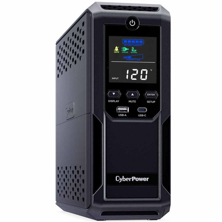 CyberPower Intelligent LCD UPS CP1500AVRLCD3 1500VA Mini-tower UPS CP1500AVRLCD3