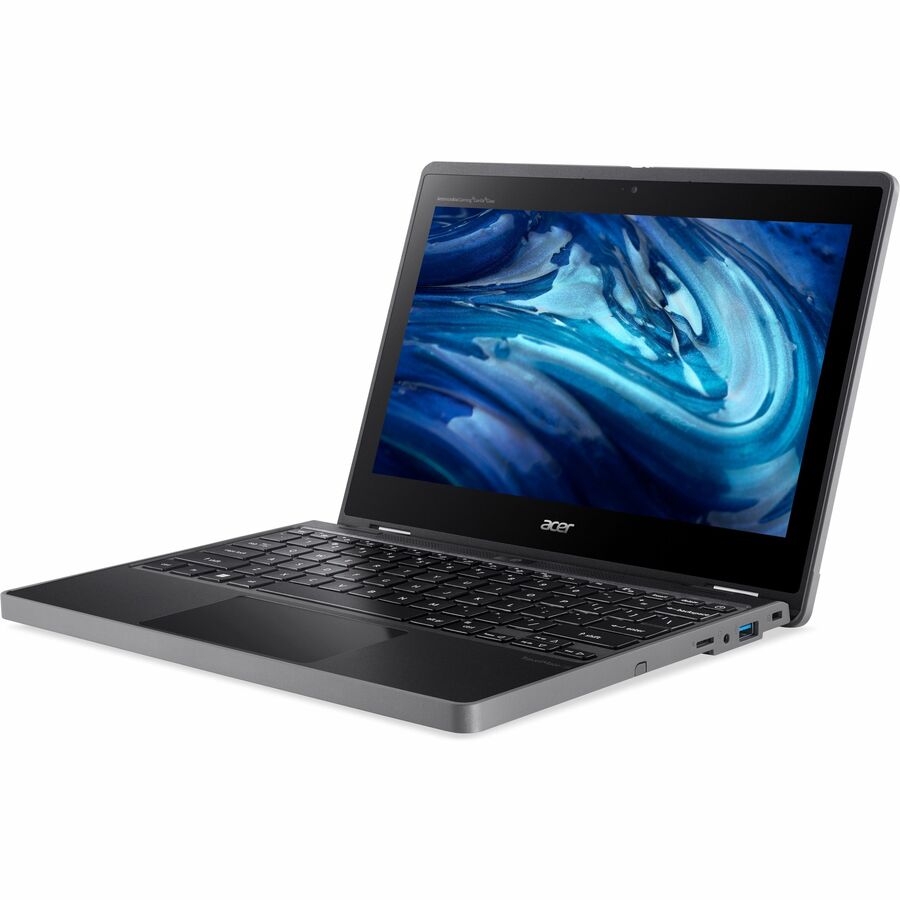 Acer TravelMate Spin B3 B311RN-33 TMB311RN-33-C0JS 11.6" Touchscreen Convertible 2 in 1 Notebook - WXGA - Intel N100 - 4 GB - 128 GB SSD - Black NX.VZ3AA.002