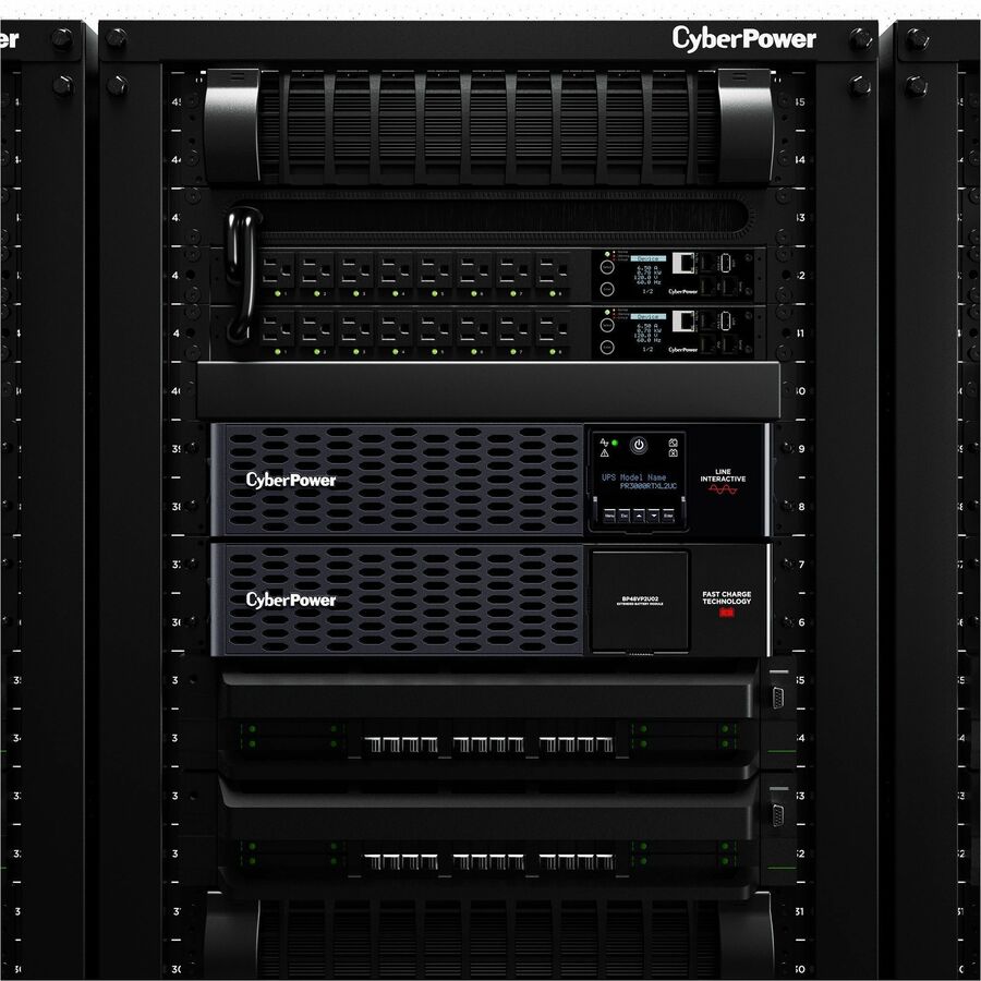 CyberPower PR3000RTXL2UC New Smart App Sinewave UPS Systems PR3000RTXL2UC