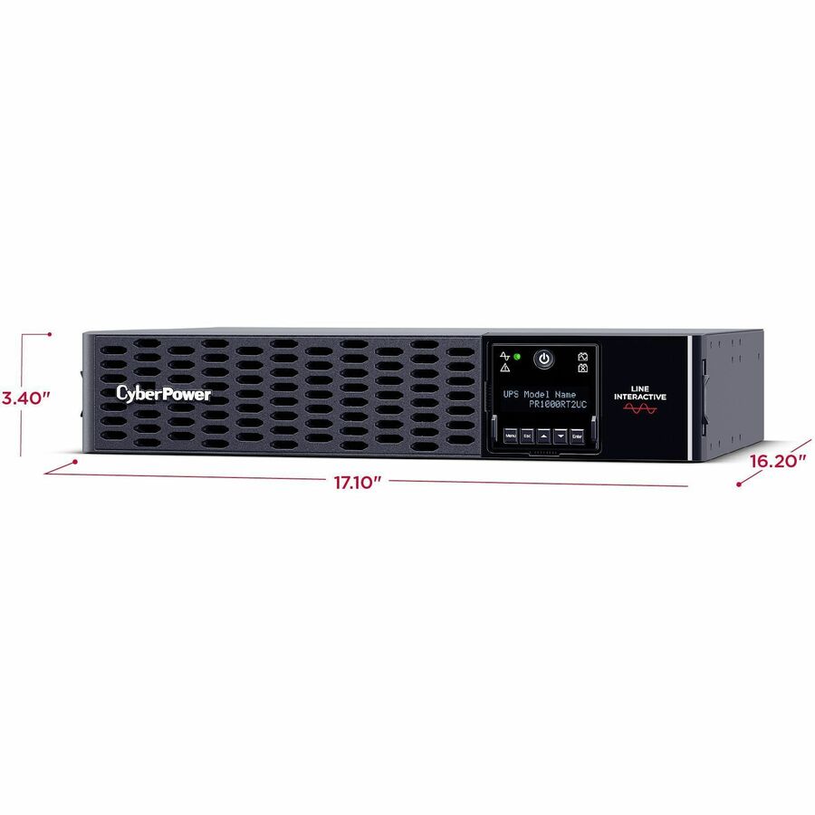 CyberPower PR1000RT2UC New Smart App Sinewave UPS Systems PR1000RT2UC
