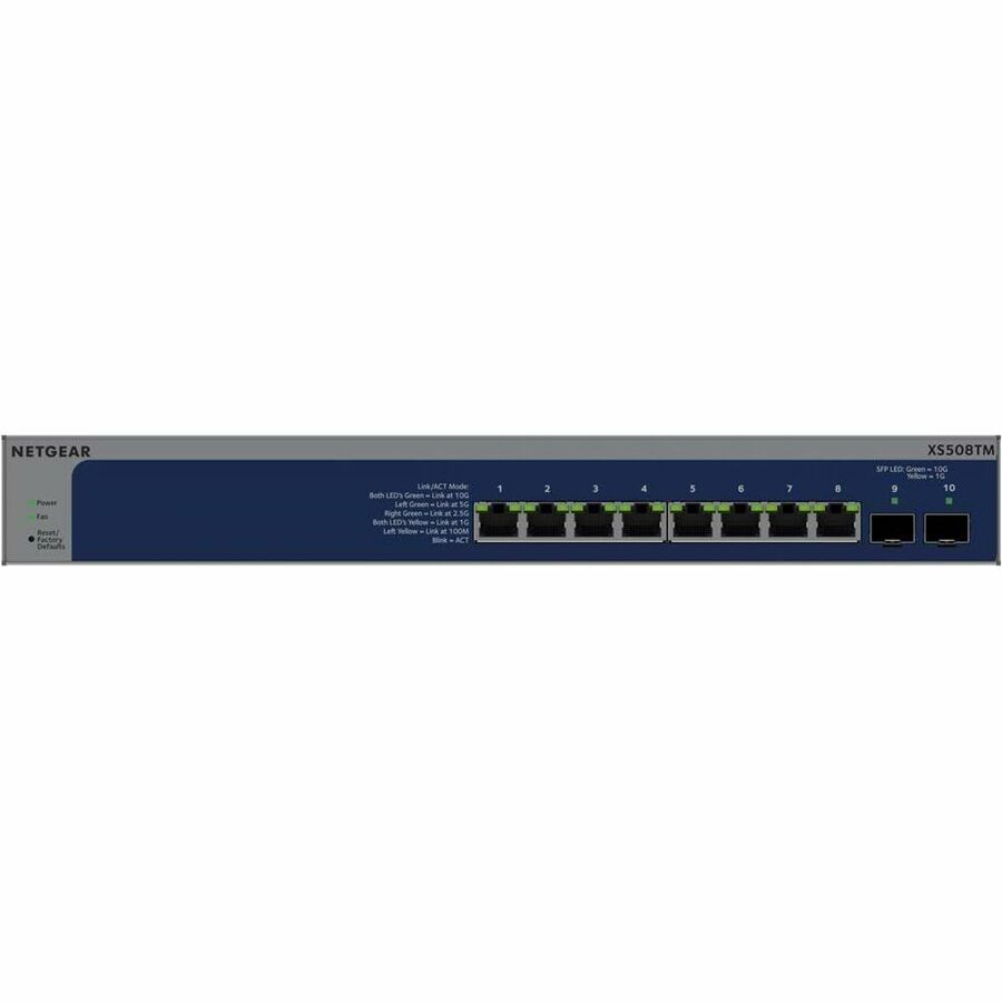 Netgear Smart S3600 XS508TM Ethernet Switch XS508TM-100NAS