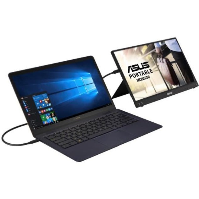 Asus ZenScreen MB16ACV 16" Class LCD Monitor - 16:9 - Silver MB16ACV