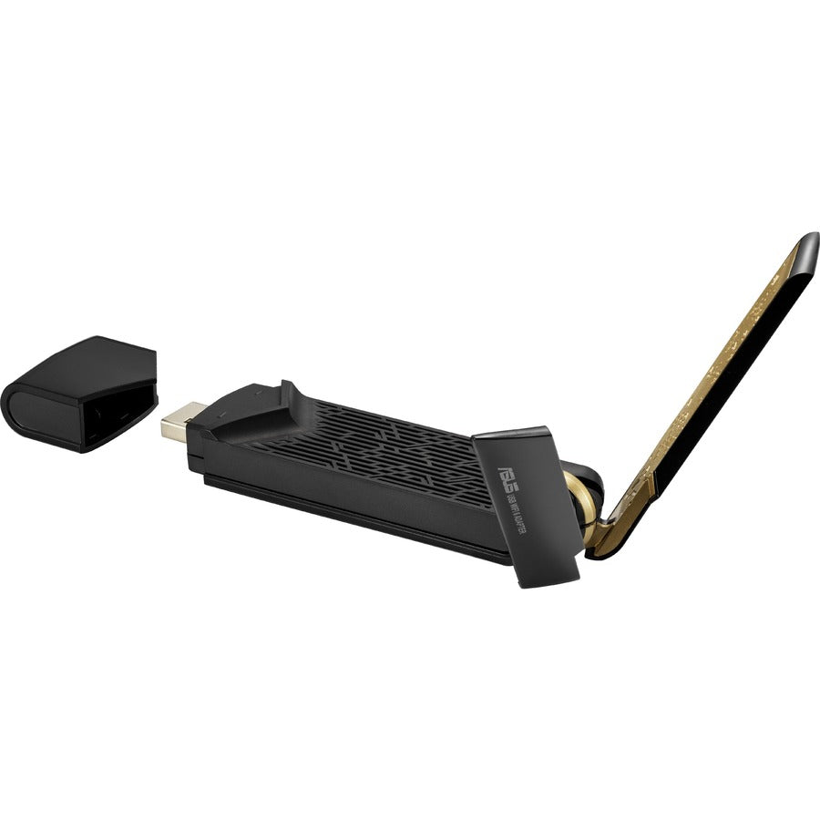 Asus USB-AX56 IEEE 802.11ax Dual Band Wi-Fi Adapter for Computer/Notebook USB-AX56