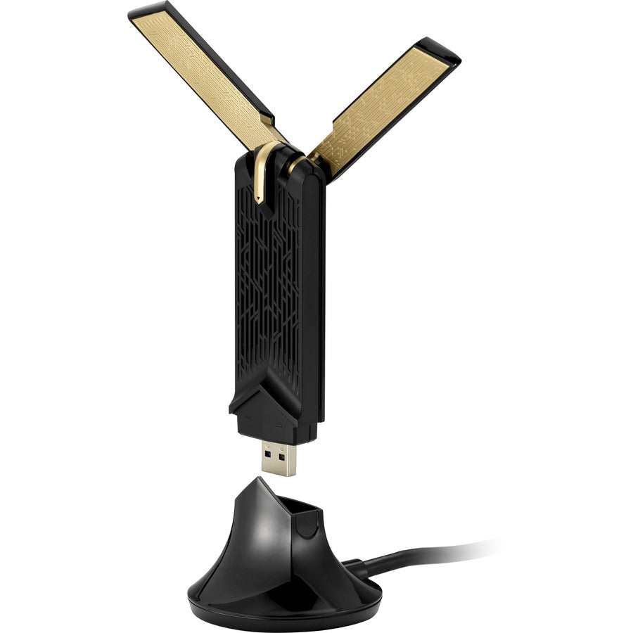 Asus USB-AX56 IEEE 802.11ax Dual Band Wi-Fi Adapter for Computer/Notebook USB-AX56