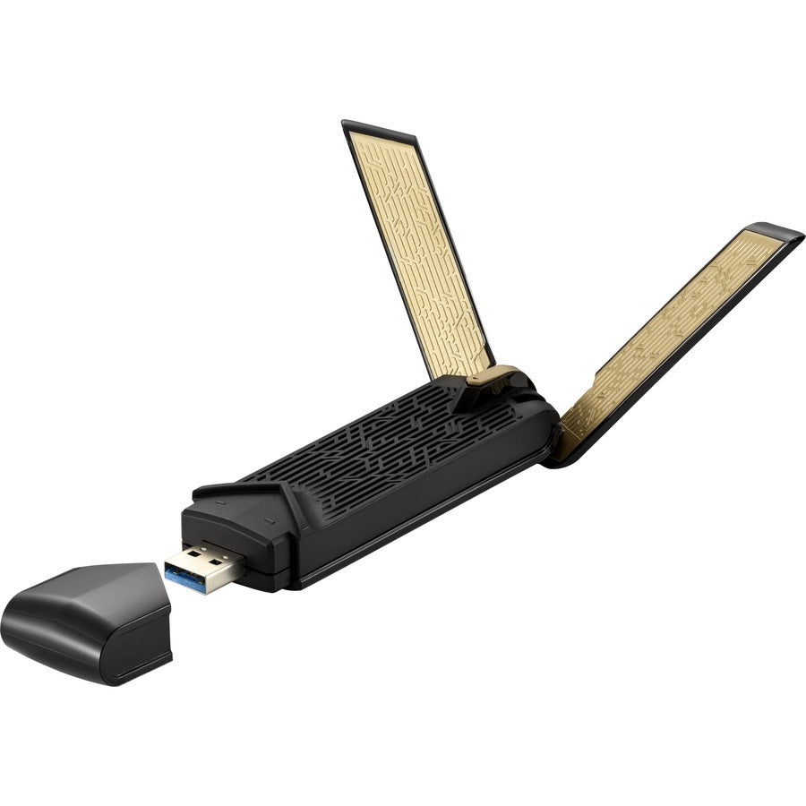Asus USB-AX56 IEEE 802.11ax Dual Band Wi-Fi Adapter for Computer/Notebook USB-AX56