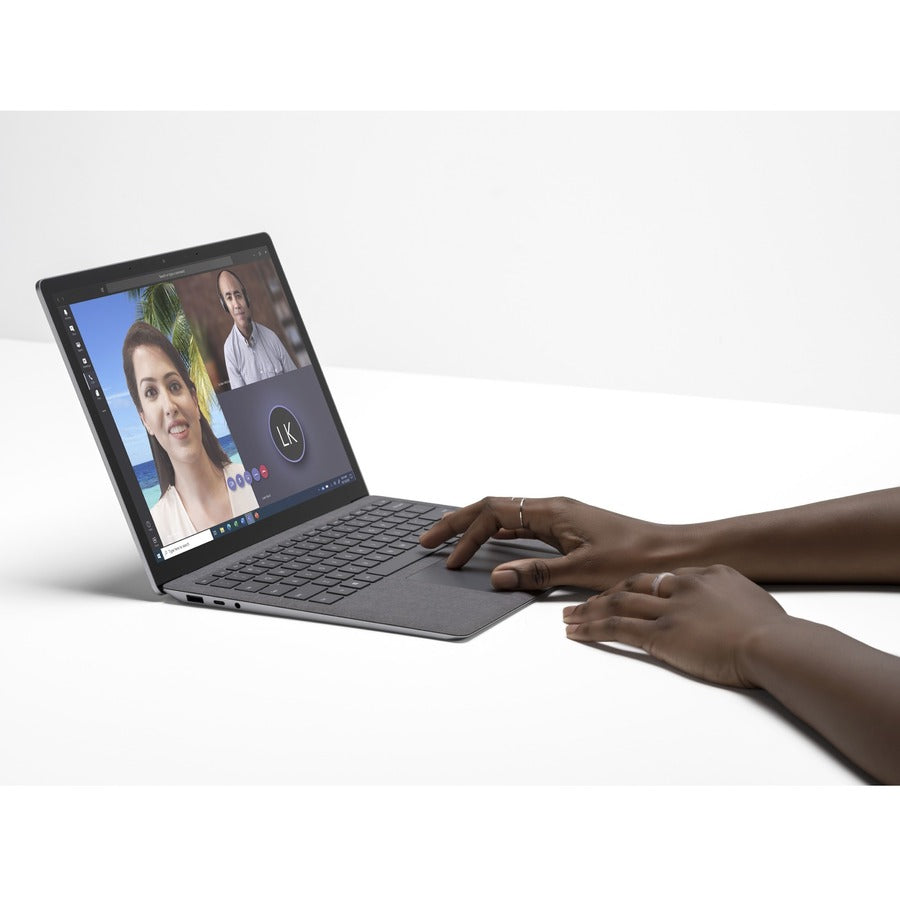 Microsoft Surface Laptop 4 13.5" Touchscreen Notebook - 2256 x 1504 - AMD Ryzen 5 4680U Hexa-core (6 Core) - 8 GB Total RAM - 256 GB SSD - Platinum 5Q1-00001