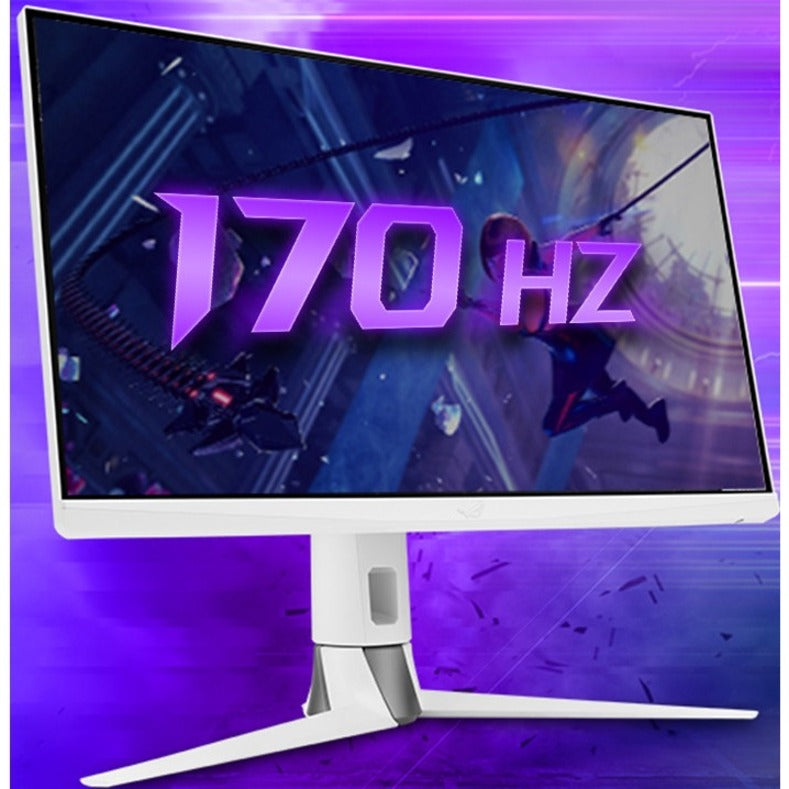 Asus ROG Strix XG27AQ-W 27" Class WQHD Gaming LCD Monitor - 16:9 - White XG27AQ-W