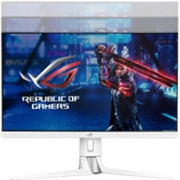 Asus ROG Strix XG27AQ-W 27" Class WQHD Gaming LCD Monitor - 16:9 - White XG27AQ-W