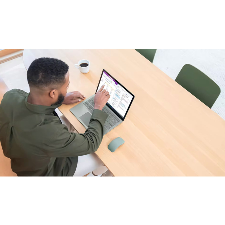 Microsoft Surface Laptop 5 13.5" Touchscreen Notebook - 2256 x 1504 - Intel Core i7 12th Gen i7-1265U - Intel Evo Platform - 16 GB Total RAM - 512 GB SSD - Sage RBH-00051
