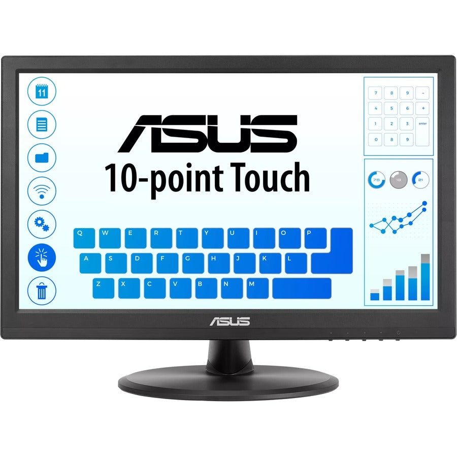 Asus VT168HR 16" Class LCD Touchscreen Monitor - 16:9 - 5 ms VT168HR