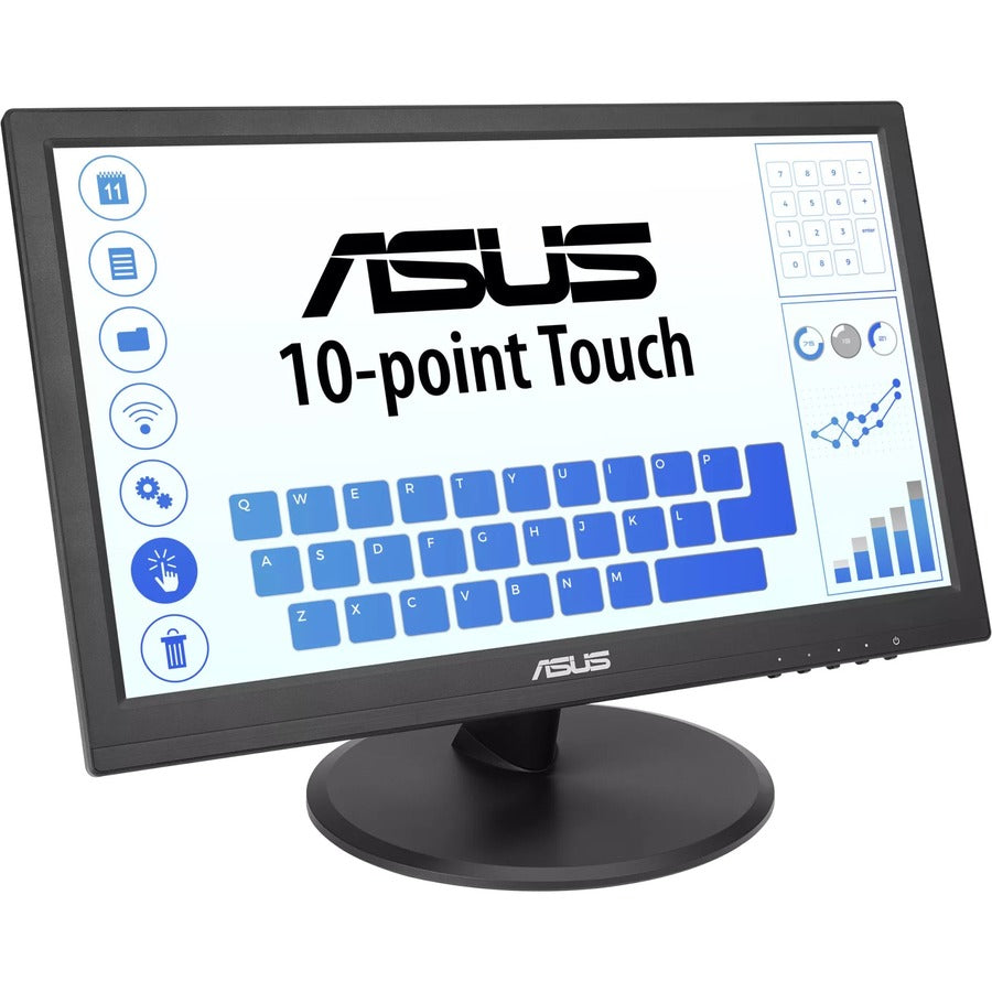 Asus VT168HR 16" Class LCD Touchscreen Monitor - 16:9 - 5 ms VT168HR