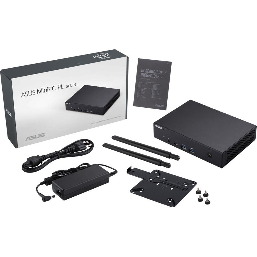 Asus PL63-SYS382PXT Barebone System - Mini PC - Intel PL63-SYS382PXT