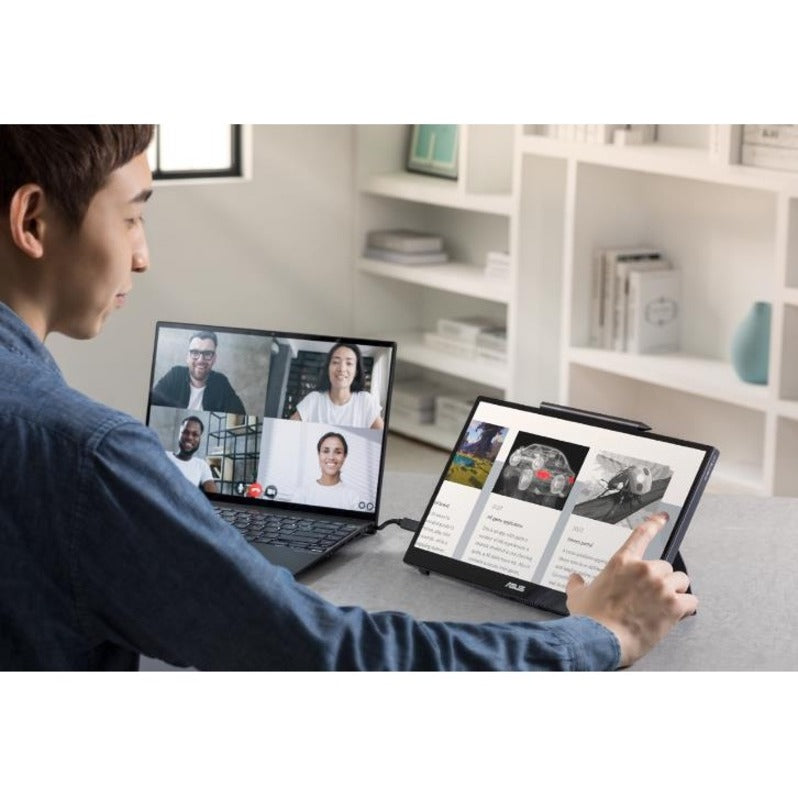 Asus ZenScreen Ink MB14AHD 14" Class LCD Touchscreen Monitor - 16:9 - 5 ms MB14AHD