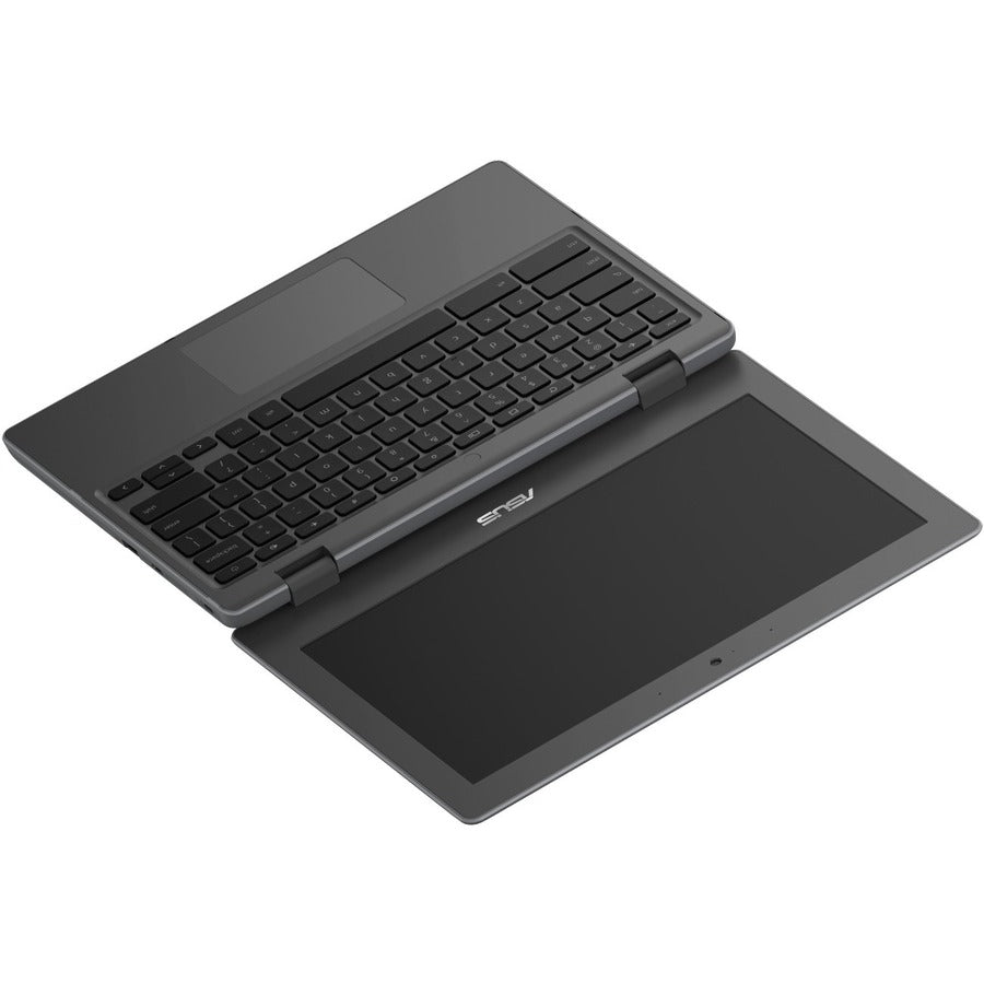 Asus Chromebook Flip CR1 CR1100FKA-YZ182T-S 11.6" Touchscreen Convertible Chromebook - HD - 1366 x 768 - Intel Celeron N5100 Quad-core (4 Core) 1.10 GHz - 8 GB Total RAM - 32 GB Flash Memory - Dark Gray CR1100FKA-YZ182T-S