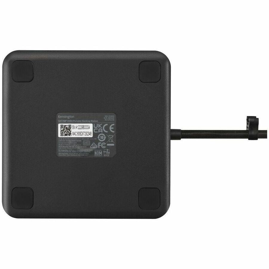 Kensington MD125U4 USB4 Portable Docking Station (DFS) K32857WW