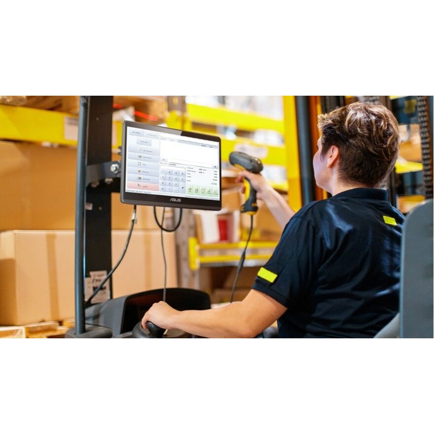 Asus ExpertCenter E1 E1600WKA-XB001T All-in-One Computer - Intel Celeron N4500 - 4 GB - 128 GB SSD - 15.6" HD Touchscreen - Desktop - Black E1600WKA-XB001T