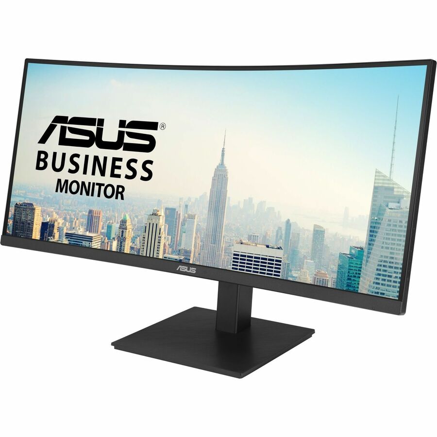 Asus VA34VCPSN 34" Class UW-QHD Curved Screen LED Monitor - 21:9 - Matte Black VA34VCPSN
